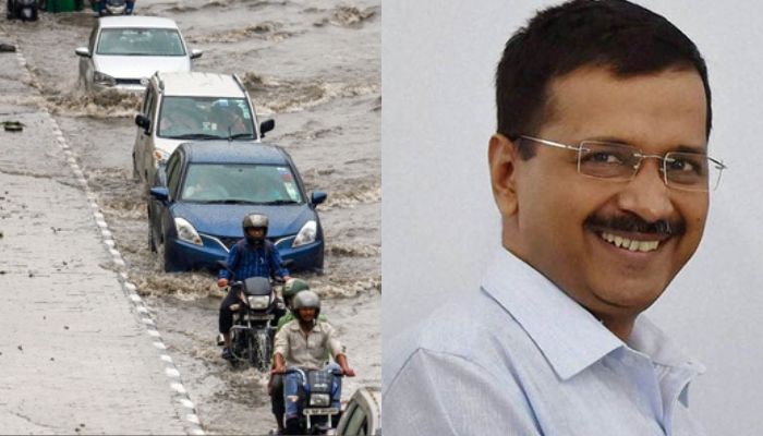 Arvind Kejriwal surrenders before weather, says Delhi’s systems can’t handle this much rain