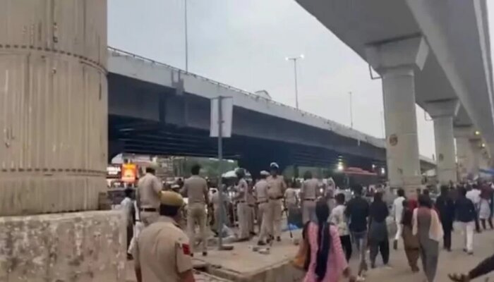 3 FIRs registered over stone pelting on police by Muharram procession participants in Nangloi, CCTV footage being scanned to identify culprits
