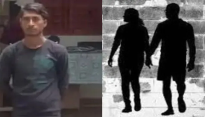The offender arrested for kidnapping, converting and raping a minor Hindu girl. (Source: Dainik Bhaskar)