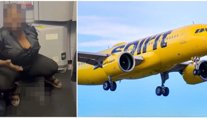Woman urinates on the floor of Spirit Airlines plane saying staff didn’t let her use the bathroom for two hours