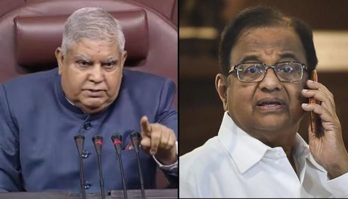 Scratch your memory, sir: Vice-President Jagdeep Dhankhar fumes after P Chidambaram challenges the Chair on Rajya Sabha rules