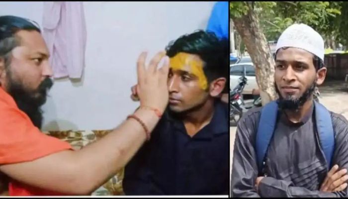 Gujarat: Ashish Goswami of Jetpur who converted to Islam to marry a Bangladeshi Muslim girl does a Ghar Wapasi, returns to Hinduism