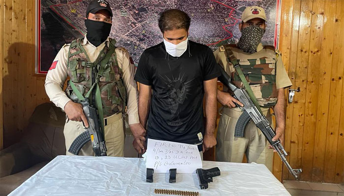 J&K police foils potential terrorist attack, arrests Al-Badr’s Hybrid terrorist in Srinagar