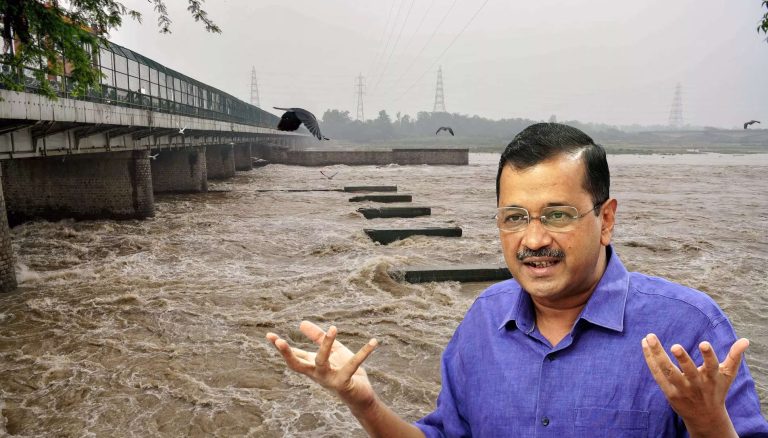 After urging others not to play the ‘blame game’ over floods, Delhi CM Arvind Kejriwal blames Haryana for rising levels of Yamuna