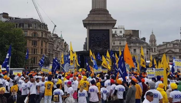 Khalistani elements in London