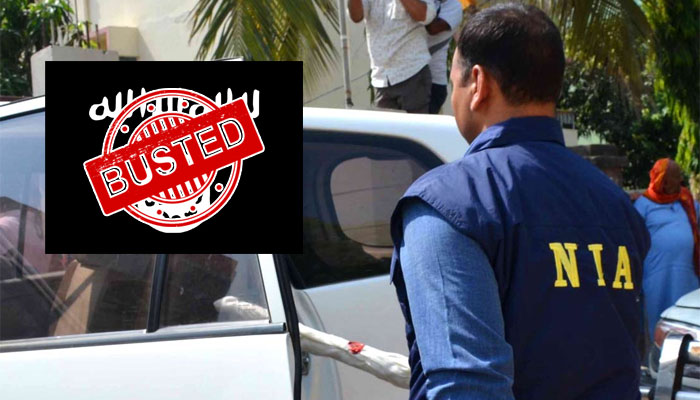 NIA arrests Zubair and 3 others for running ISIS module in Maharashtra, preparing to wage war against nation