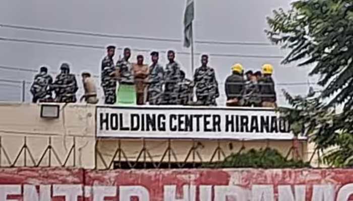 Rohingya detainees at Holding Center in Jammu and Kashmir attack police with stones, several injured