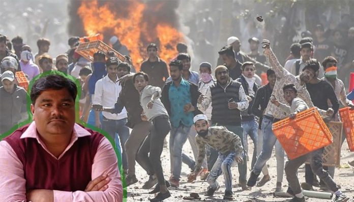 AAP Councillor Tahir Hussain