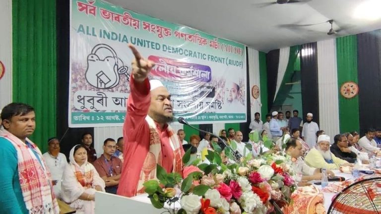 If Congress comes back to power in Assam, they will kill at least 5,000 Muslims: AIUDF MLA makes explosive claim in the presence of Badruddin Ajmal