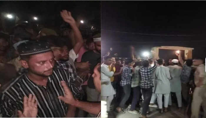 Bareilly: Muslim mob pelts stones on Hindu boy’s house & abuses police after he reacted to Muslim classmate’s offensive post against Hinduism, both students arrested
