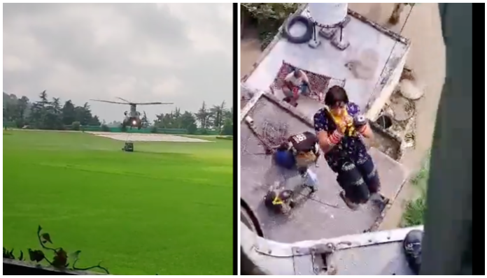 IAF choppers engaged in rescue ops in Himachal Pradesh