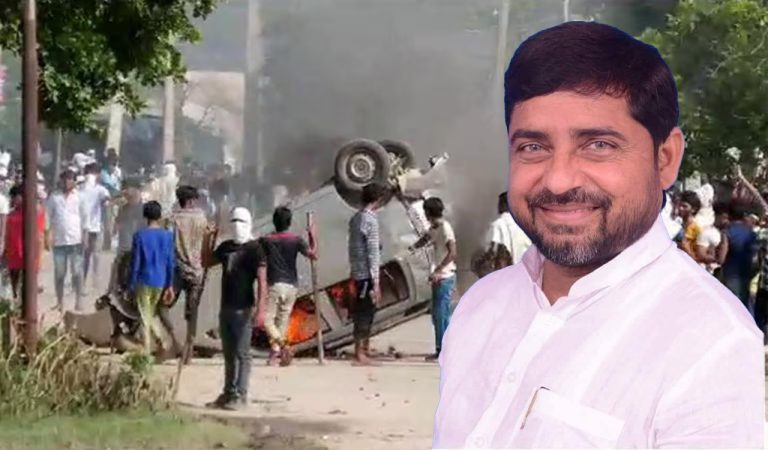 AAP attempts to absolve its leader Javed Ahmed from Nuh violence case & questions police FIR, locals say has a history of instigating riots in Sohna