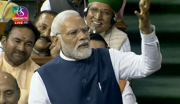 No Confidence Motion defeated by voice vote after opposition MPs walk out, Congress leader Adhir Ranjan Chowdhury suspended from the house