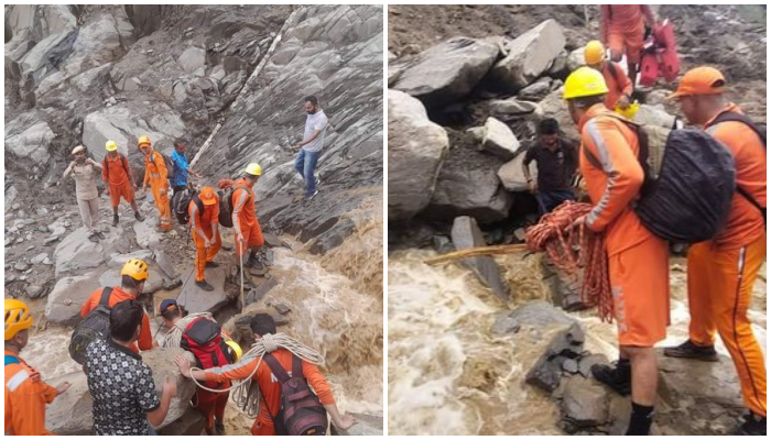 Himachal floods: NDRF rescues 51 people stranded in Mandi cloud burst sites