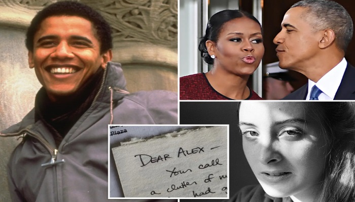 ‘I make love to men daily but in imagination’, Barack Obama wrote in the love letters to his ex