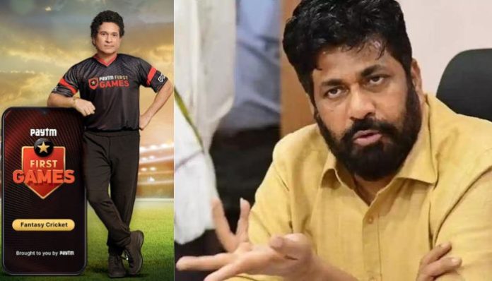 Sachin Tendulkar and Bachchu Kadu