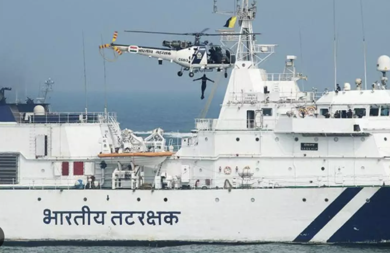 Chinese embassy thanks Indian Coast Guard for carrying out urgent medical evacuation for their citizen in the Arabian Sea
