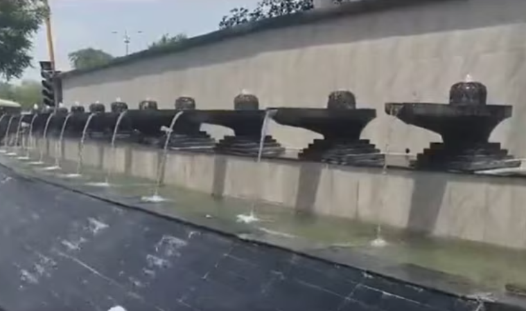 ‘Not Gyanvapi’: Shivling fountains installed in Delhi before G20 Summit stirs outrage, Netizens draw comparison with Gyanvapi Shivling