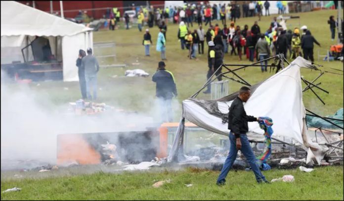 Two factions of Eritrean immigrants clash during cultural festival in Stockholm