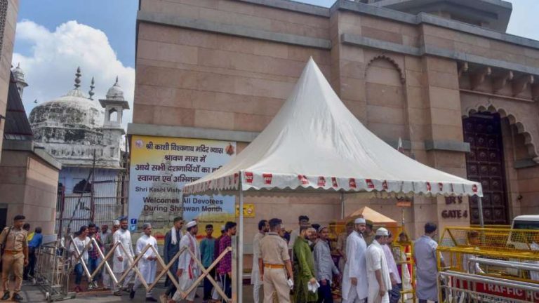 ASI survey of Gyanvapi resumes for second day after recording trishul, swastika etc, Muslim side refuses to open basement saying survey is illegal, to move court