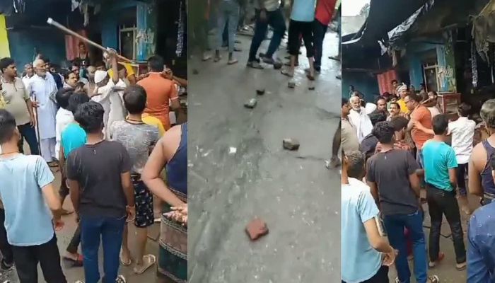 Uttar Pradesh: Muslim mob pelts stones, attacks Hindu man & his family for removing bricks lying outside a mosque in Bareilly, 11 arrested