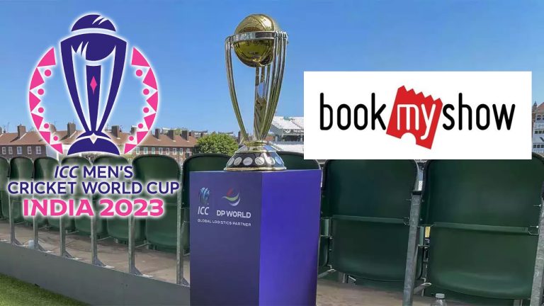 BCCI announces BookMyShow as the official ticketing platform for ICC Men’s Cricket World Cup 2023