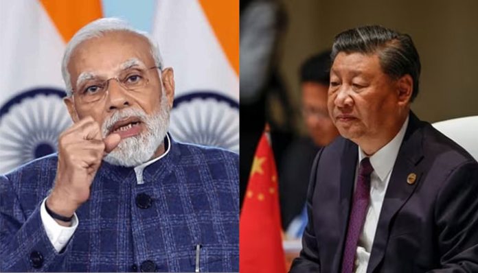 China released map including parts of India