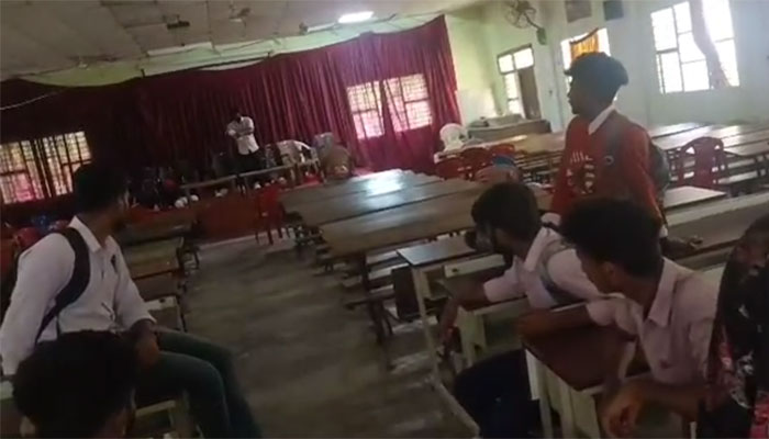Watch: In Karnataka, MV College students ‘cleanse and purify’ campus with Gau Mutra after Prakash Raj’s visit