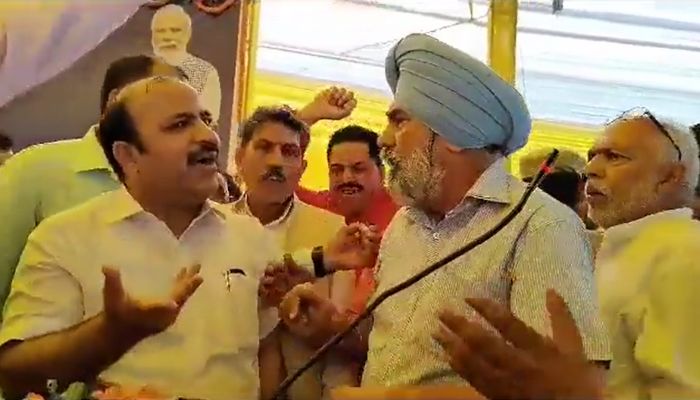 BSP MP Danish Ali objects to ‘Bharat Mata Ki Jai’ slogan at Amroha during launch of Amrut Bharat Station Scheme, BJP says he has a Pakistani mindset