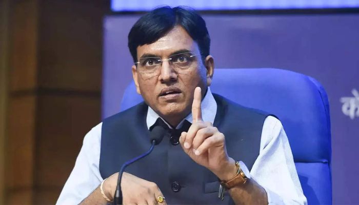 Union Health Minister Dr Mansukh Mandaviya slams Tejashwi Yadav for politics over the proposed AIIMS at Darbhanga in Bihar