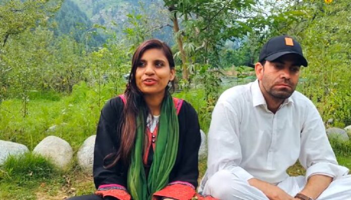 The pair enjoying their time together in Pakistan.