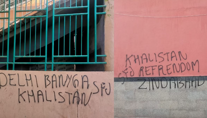 Delhi Police arrests banned terrorist organisation SFJ’s member for painting pro-Khalistan graffiti on metro stations
