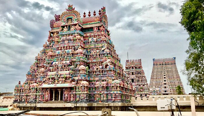 Tamil Nadu: Part of Sri Ranganathaswamy Temple wall collapses in Srirangam; no injuries reported
