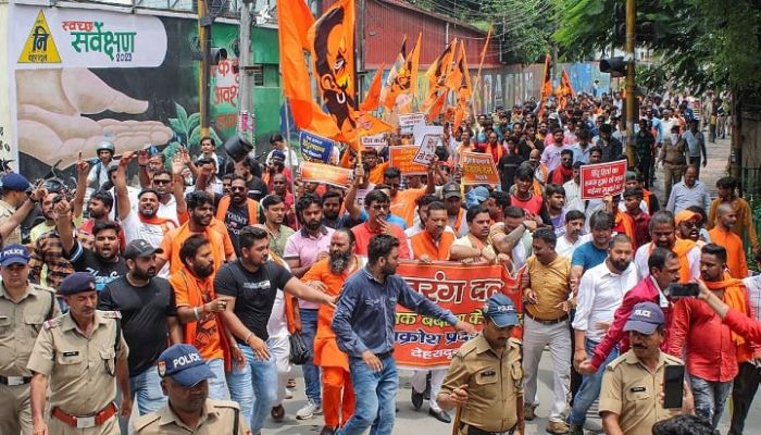 Vishwa Hindu Parishad to go ahead with its ‘Jal abhishek Yatra’ in Nuh, says permission not needed