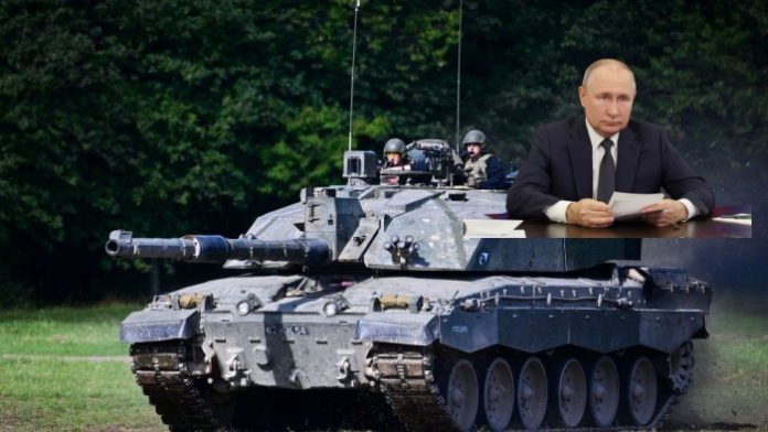 Russia destroys British supplied Challenger 2 tank in Ukraine