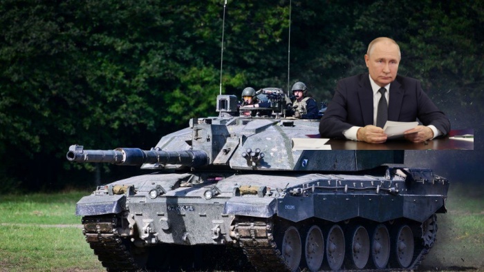 ‘4.2 million pounds of your tax money, wasted’: Russian Embassy trolls British people with image of a destroyed Challenger 2 tank in Ukraine