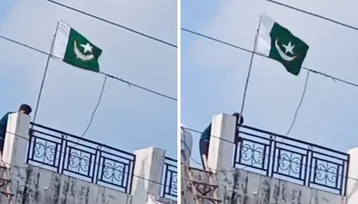 UP: Raees and his son Salman arrested for hoisting the Pakistani flag at their residence in Moradabad