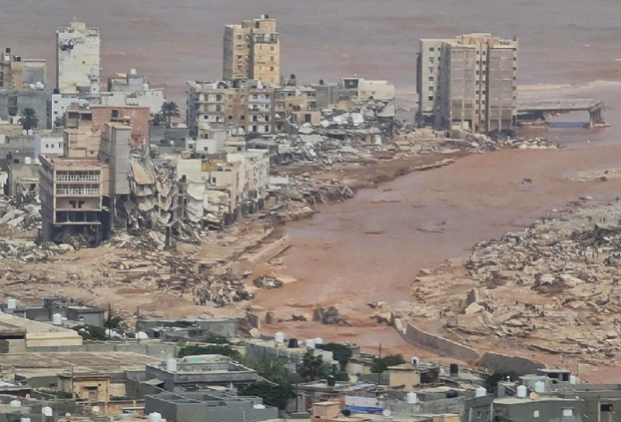 Libya declares emergency as dam collapses in flash flood Daneil killing over 2000, around 10,000 reported missing