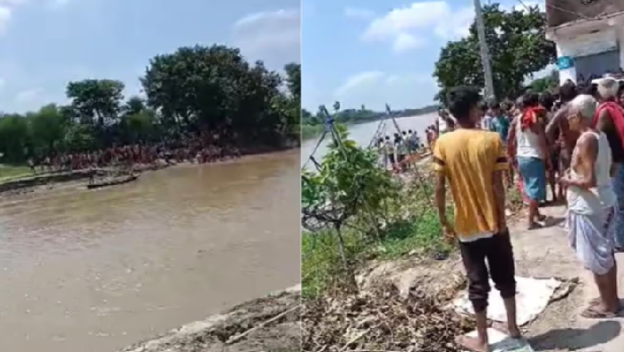 Bihar: Boat carrying 30 students overturns in Muzzafarpur’s Bagmati River, 10 students go missing