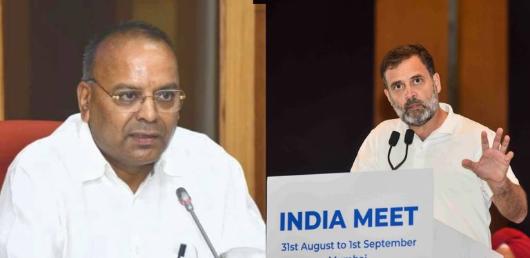 “Blatant abuse of power”: Chhattisgarh BJP MLA says public money used to organise Rahul Gandhi’s political event in Raipur