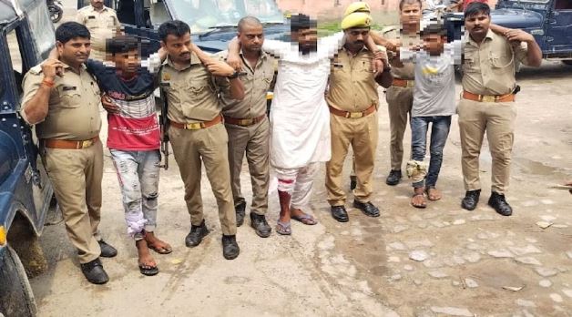 Ambedkar Nagar dupatta pulling case accused injured in Police encounter after attempting to flee