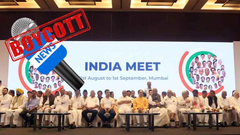‘Ghamandiya alliance revealed its highly repressive, dictatorial and negative mindset’: BJP condemns I.N.D.I. Alliance’s decision to boycott anchors