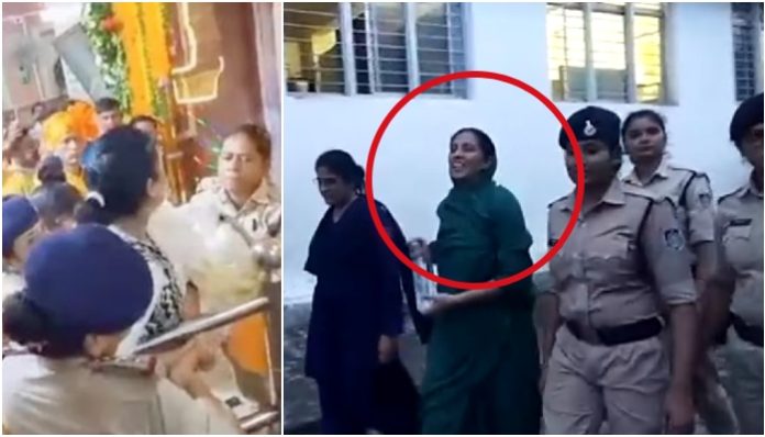 Madhya Pradesh: Panna Maharani creates ruckus in Jugal Kishore Mandir amid Janmashtami, arrested