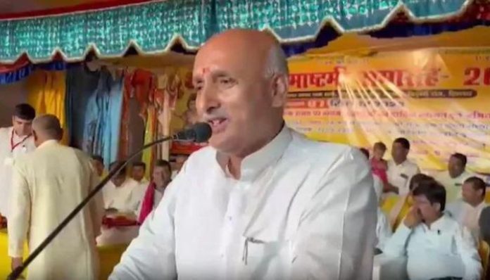 Bihar Minister Chandrashekhar Yadav