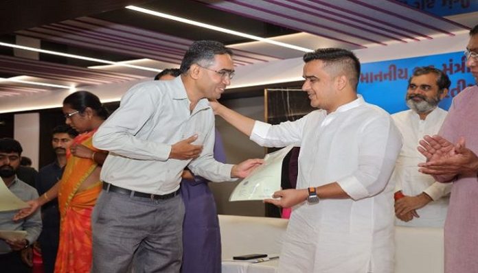 Gujarat Home Minister Harsh Sanghvi granted Indian citizenship to 108 Hindus migrated from Islamic nations