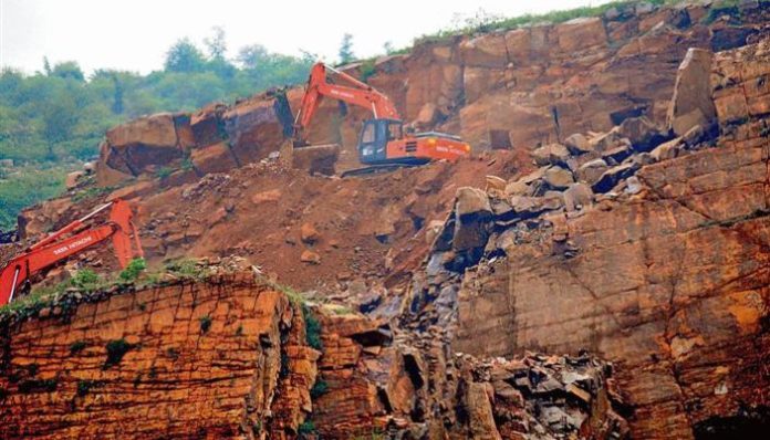 Illegal Mining Representational Image