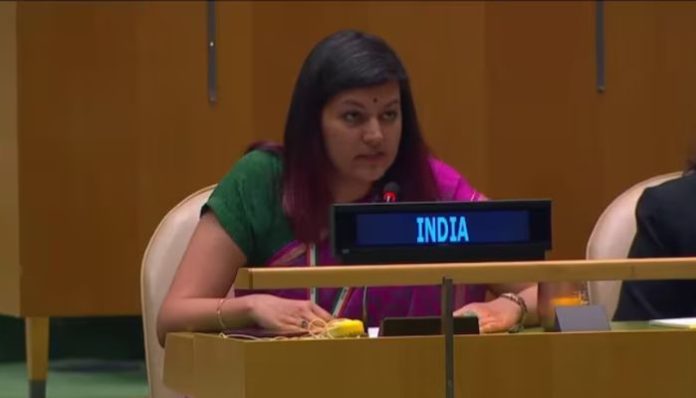 India asked Pakistan to vacate the illegally occupied parts of Jammu and Kashmir.