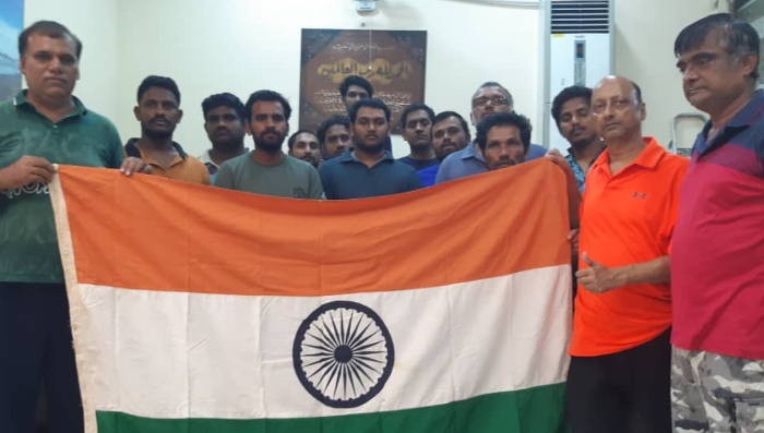 Indian Embassy to Saudi Arabia informs that 18 Indian soldiers stuck in Nishtun Port in Yemen have been rescued, will soon return to India
