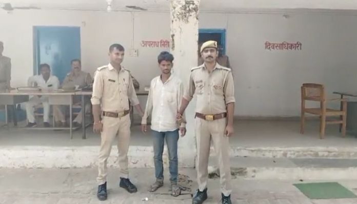 Javed attacked a temple in Unnao