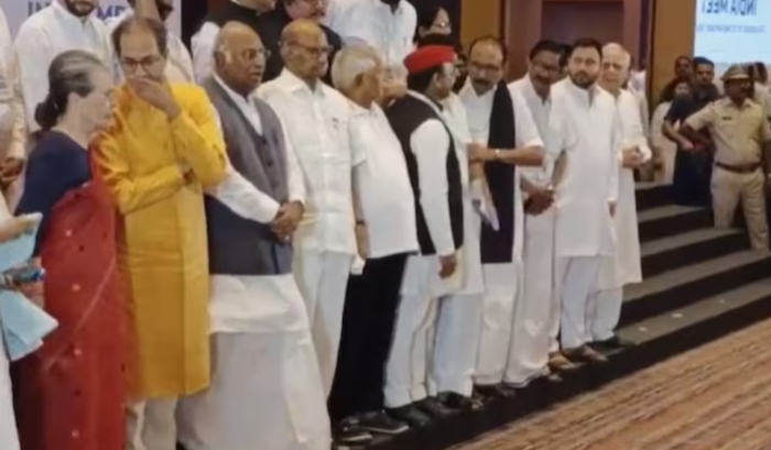 ‘Surprise entry’ of ex-Congress leader Kapil Sibal at I.N.D.I.A. bloc’s meet leaves ex-colleagues miffed, gets extreme corner space in photo op
